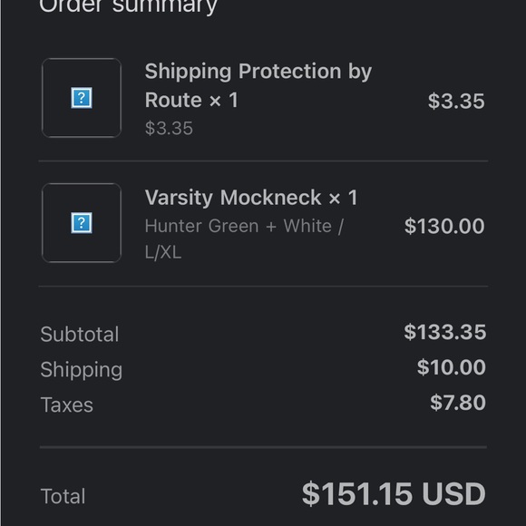 Parke Hunter Green Mockneck L/XL - Picture 4 of 4